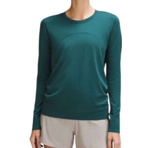 Lululemon Swiftly Relaxed Long-Sleeve Shirt
Storm Teal Size 8